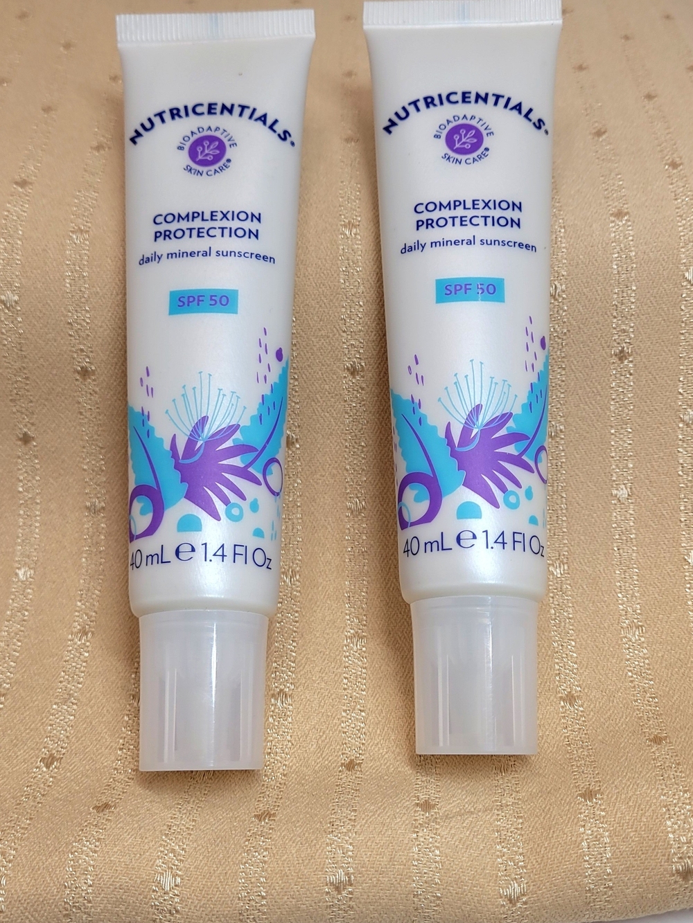 2 Nu Skin Nutricentials Complexion Protection Daily Mineral Sunscreen, NEW!